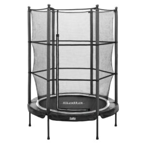 Salta Junior Trampoline für In- und Outdoor - rund - Ø140cm - Schutzrand Schwarz