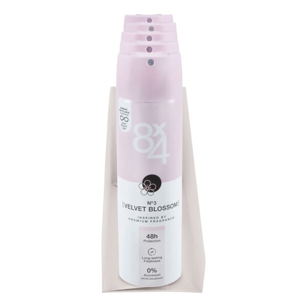 8x4 Deopspray Velvet Blossom 150 ml