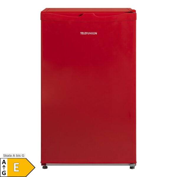Telefunken CF-33-101-R2 Kühlschrank mit Eiswürfelfach   89 Liter   LED-Beleuchtung   Mit Gemüsefach
