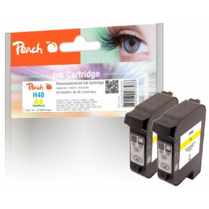 Peach HP 40 y 2 Druckköpfe 2*ye ersetzt Xerox