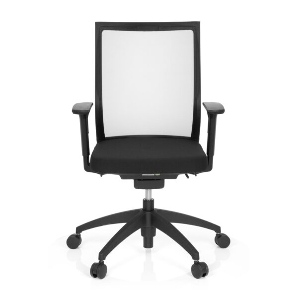 Profi Bürostuhl ASPEN Stoff mit Armlehnen (höhenverstellbar) hjh OFFICE