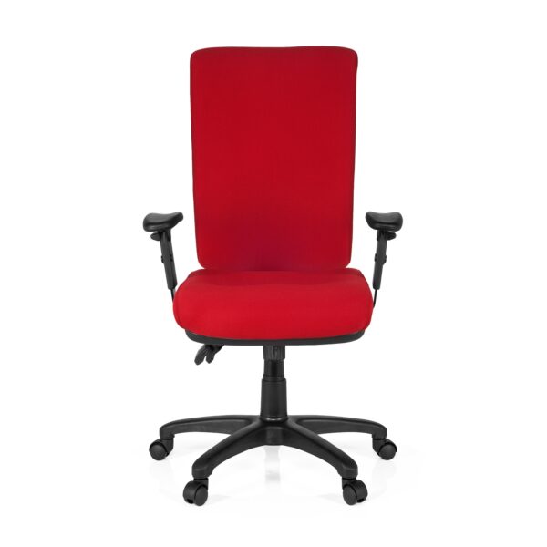 Profi Bürostuhl ZENIT HIGH Stoff mit Armlehnen (höhenverstellbar) hjh OFFICE