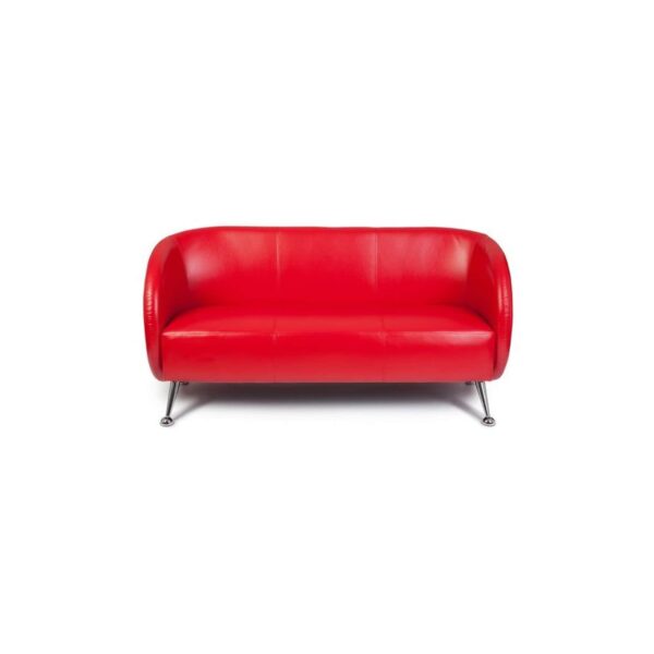 Lounge Sofa ST. LUCIA Kunstleder mit Armlehnen hjh OFFICE