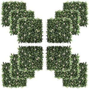 Outsunny Künstliche Hecke bestehend aus 12 Platten grün 50L x 50B x 5T cm