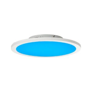 BRILLIANT Lampe Abie LED Deckenaufbau-Paneel 40cm weiß   1x 24W LED integriert