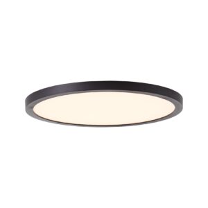 BRILLIANT Tuco LED Deckenaufbau-Paneel 25cm schwarz/weiß   1x LED integriert