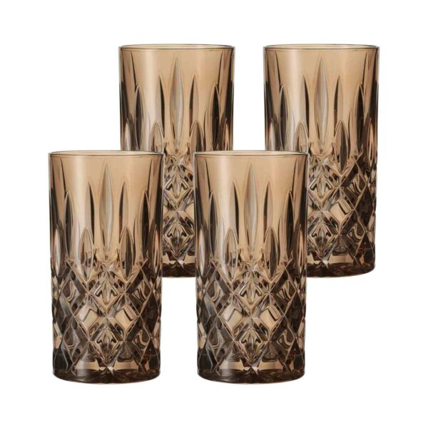 Nachtmann Longdrinkgläser Noblesse 395 ml 4er Set