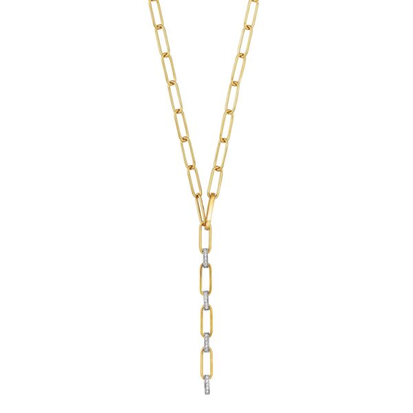 Julie Julsen Kette 925/- Sterling Silber vergoldet  Zirkonia