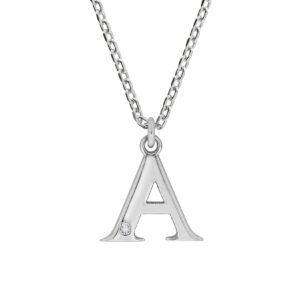 Diamonds by Ellen K. Anhänger mit Kette 925/- Sterling Silber Diamant 0