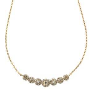 Fascination by Ellen K. Collier 585 Gold gelb Zirkonia weiß