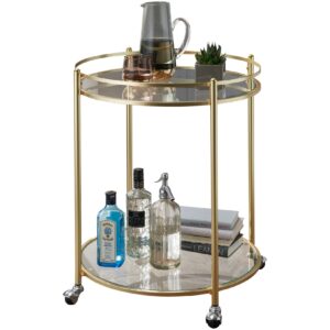 KADIMA DESIGN Goldener Servierwagen