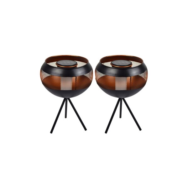 2x LED Solarleuchte